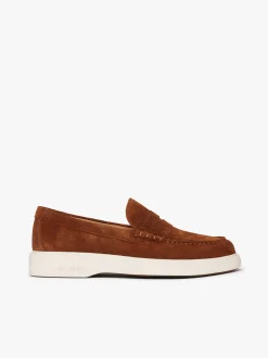 Outlet G.H.BASS Bosco Cupsole Penny Loafers Mid brown