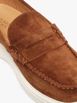 Outlet G.H.BASS Bosco Cupsole Penny Loafers Mid brown