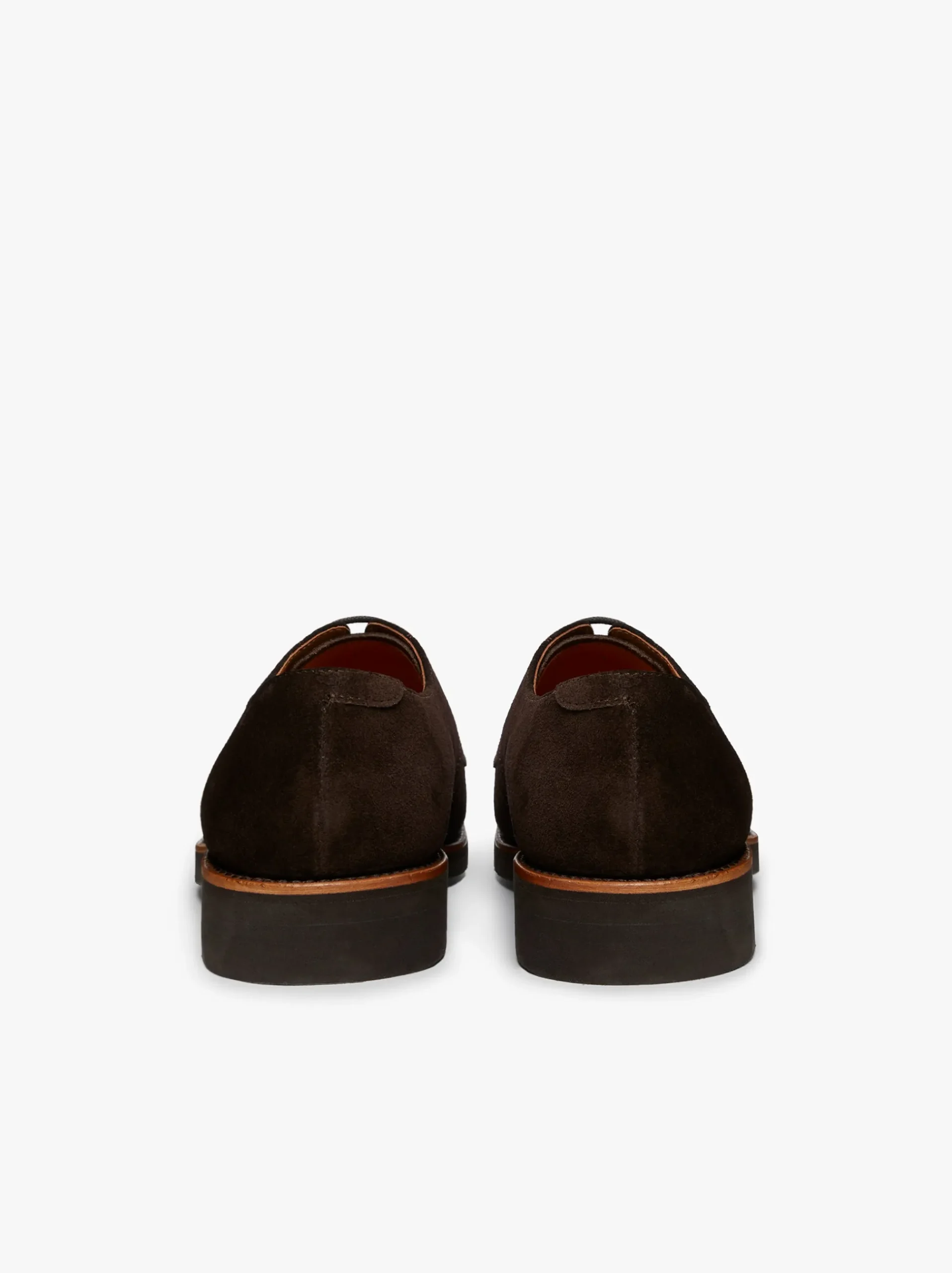 Best G.H.BASS Buck Derby Suede Dark Brown