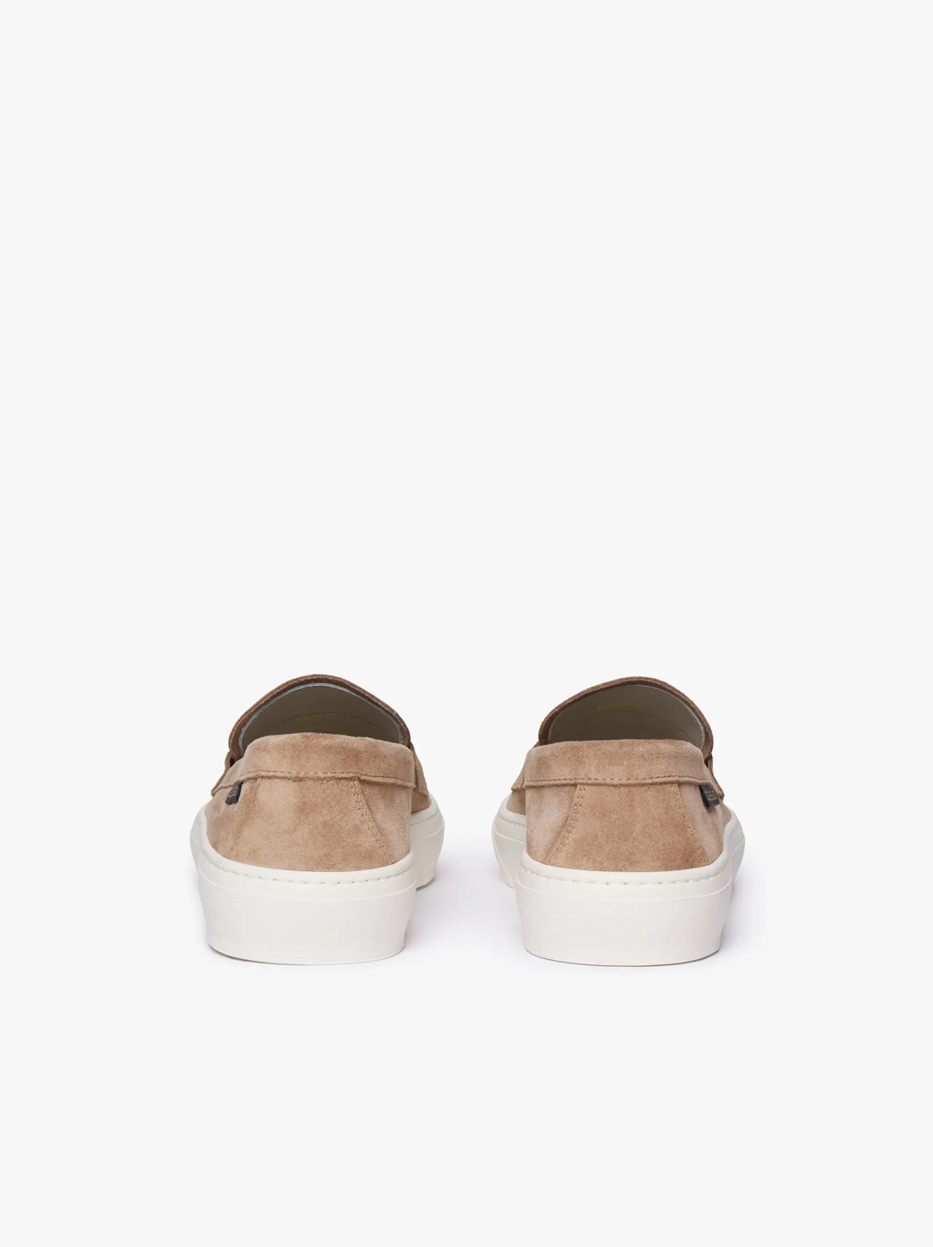 Sale G.H.BASS Buxton Penny Loafers Suede Tan