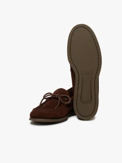 Best G.H.BASS Camp Moc Decker Shoes Suede Chocolate