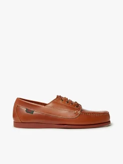 G.H.BASS Camp Moc Jackman Leather Brown