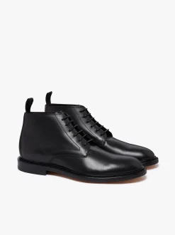 G.H.BASS Culver Heritage Lace Up Boots Leather Black