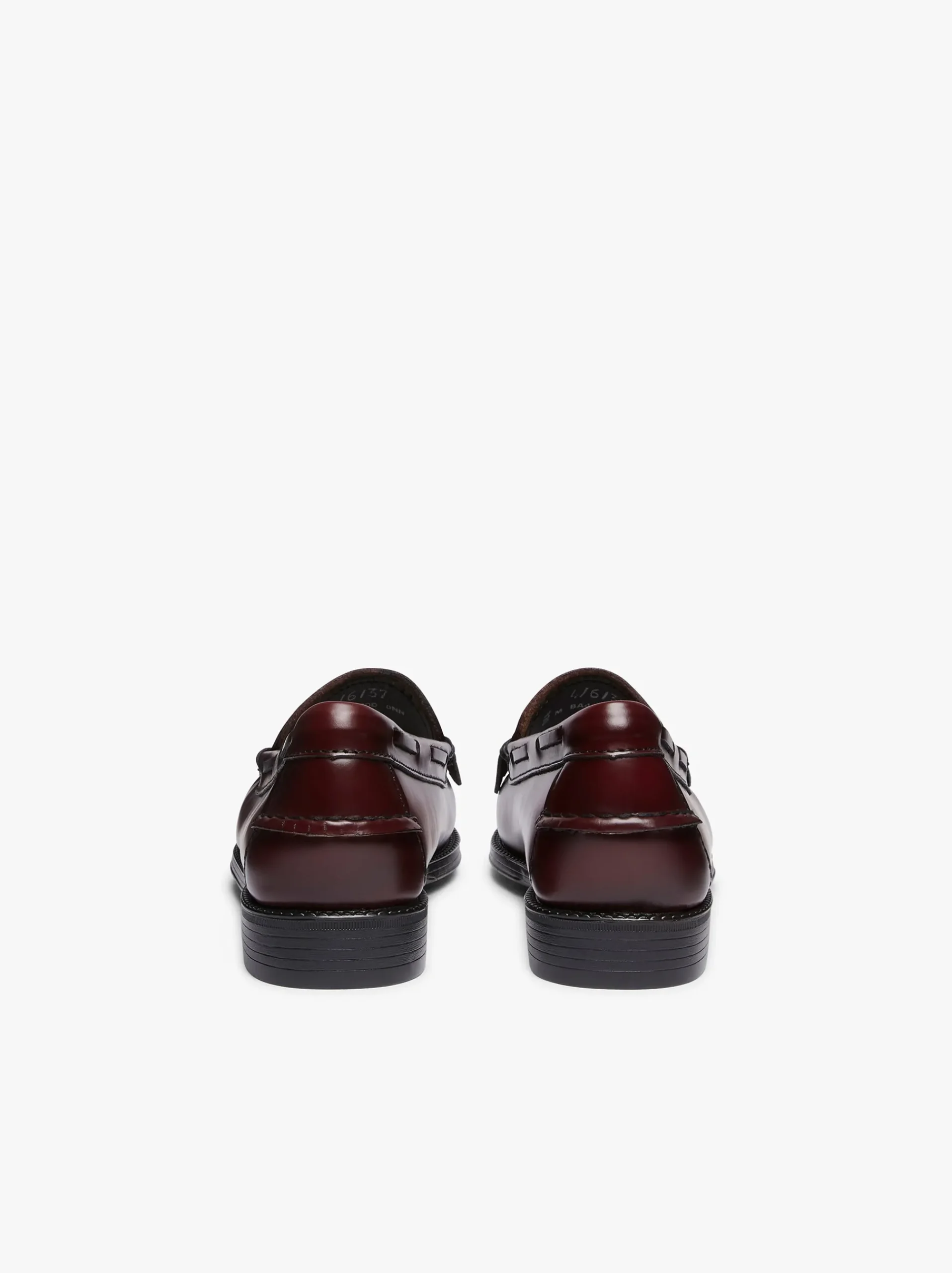 Clearance G.H.BASS Easy Weejuns Esther Kiltie Tassel Loafers Leather Wine
