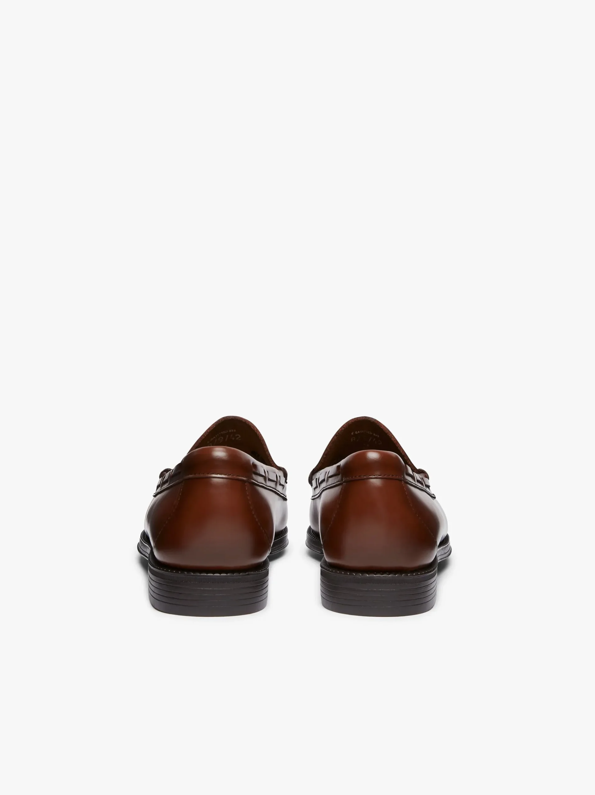Best G.H.BASS Easy Weejuns Larkin Tassel Loafers Brown Leather Mid brown