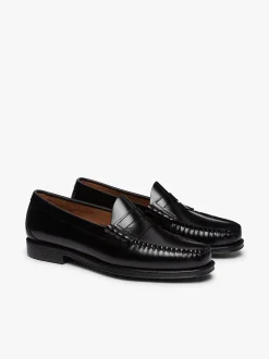 Discount G.H.BASS Easy Weejuns Larson Penny Loafers Leather Black