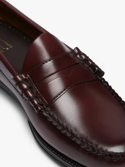 Online G.H.BASS Easy Weejuns Larson Penny Loafers Leather Wine
