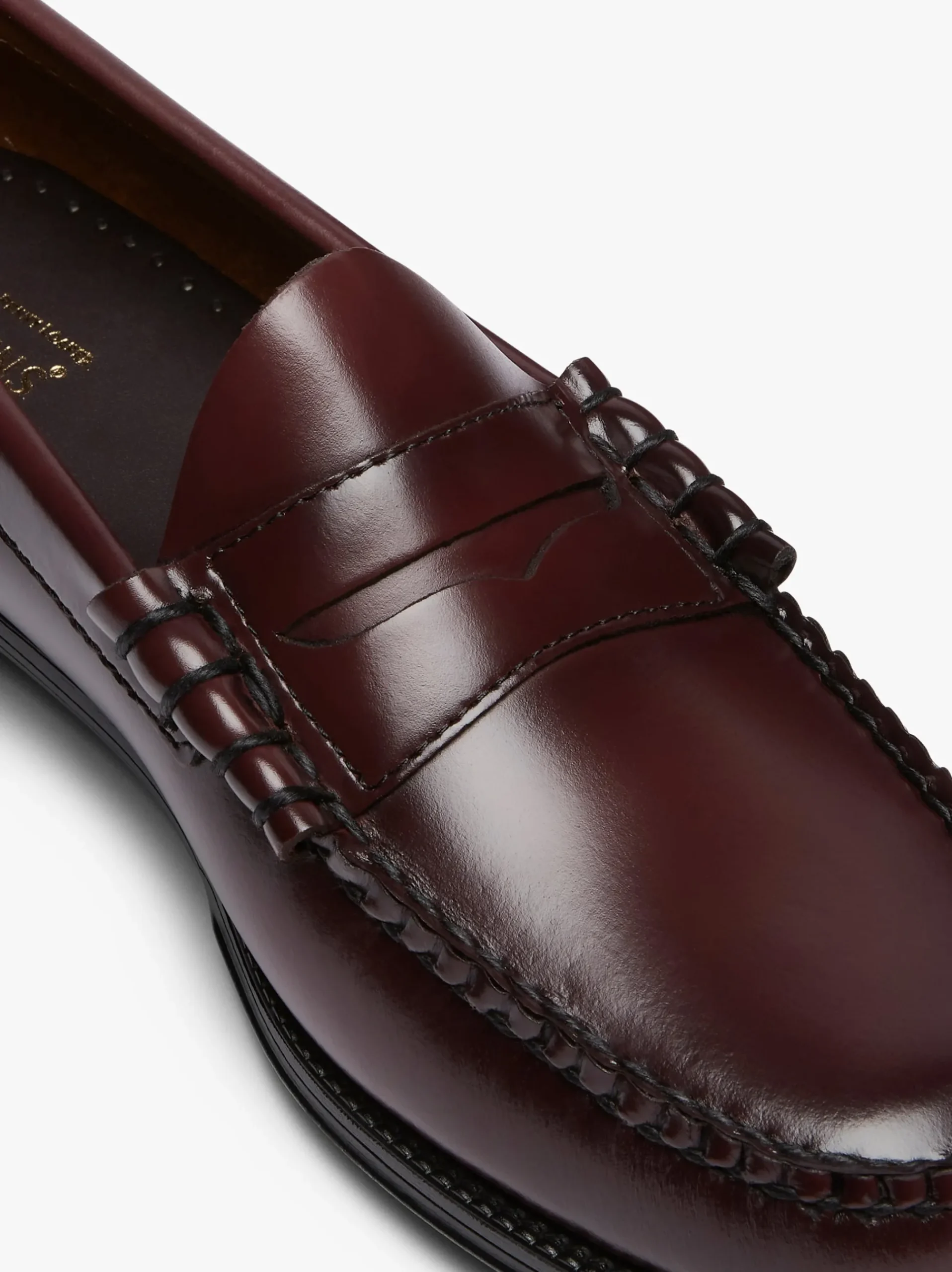 Online G.H.BASS Easy Weejuns Larson Penny Loafers Leather Wine