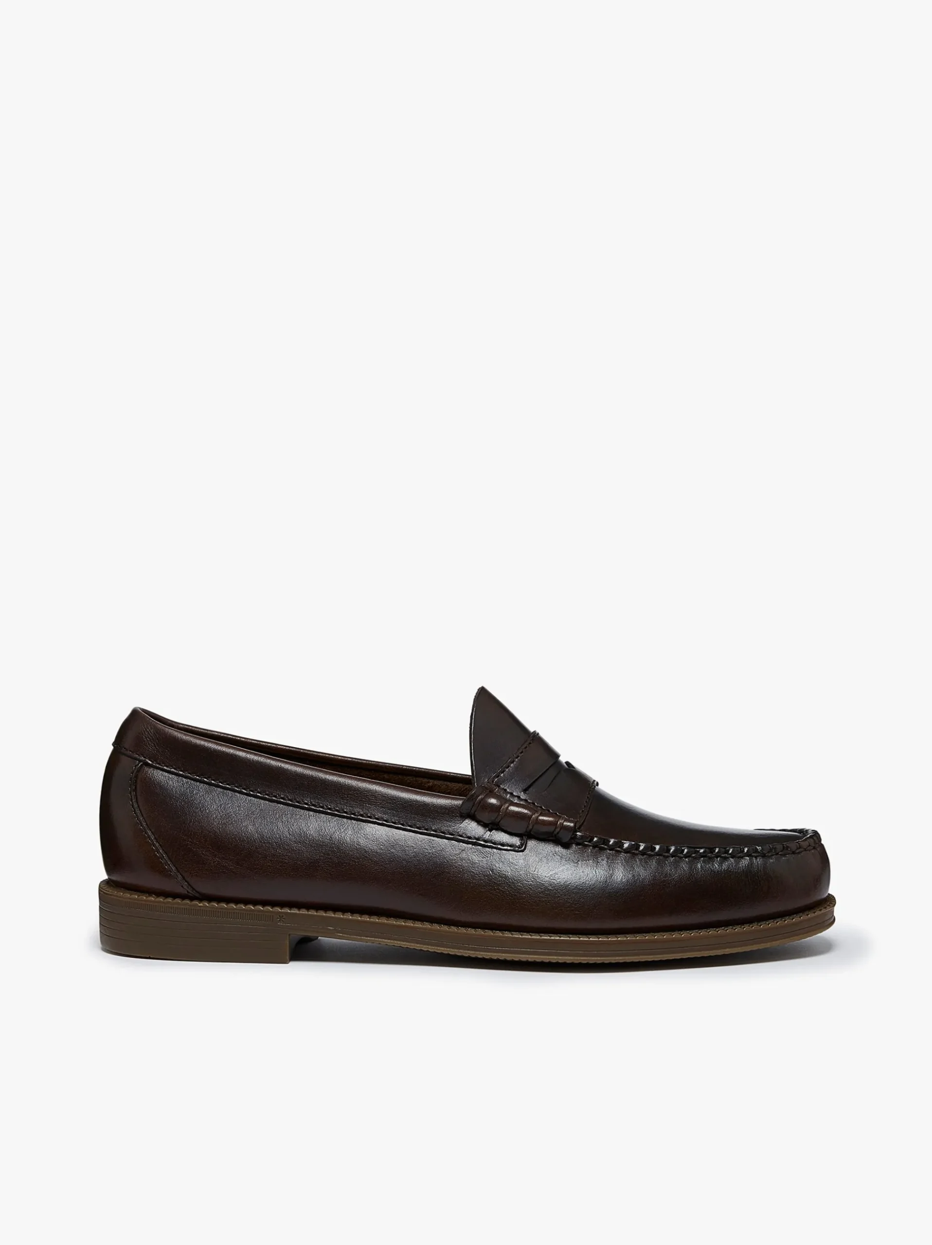 Online G.H.BASS Easy Weejuns Larson Penny Loafers leather Chocolate
