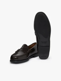 Online G.H.BASS Easy Weejuns Larson Penny Loafers Chocolate Leather