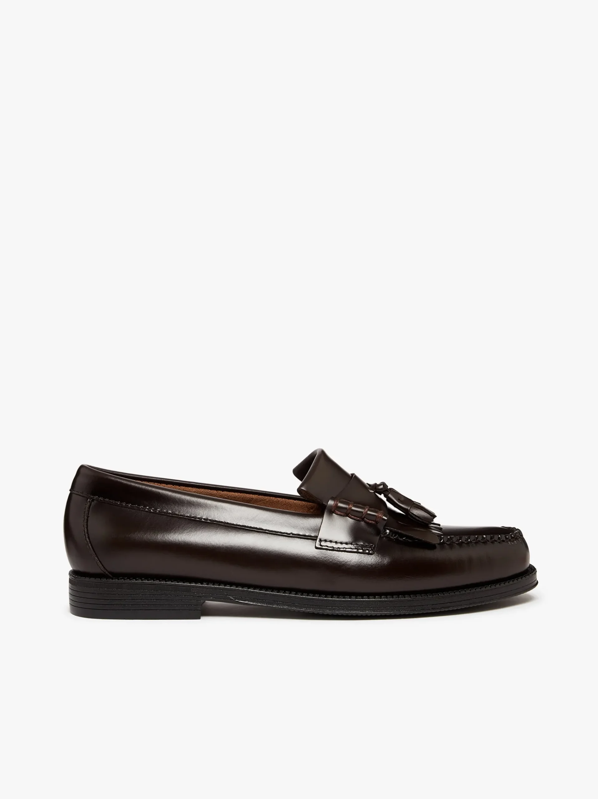 Online G.H.BASS Easy Weejuns Layton Kiltie Loafers Chocolate