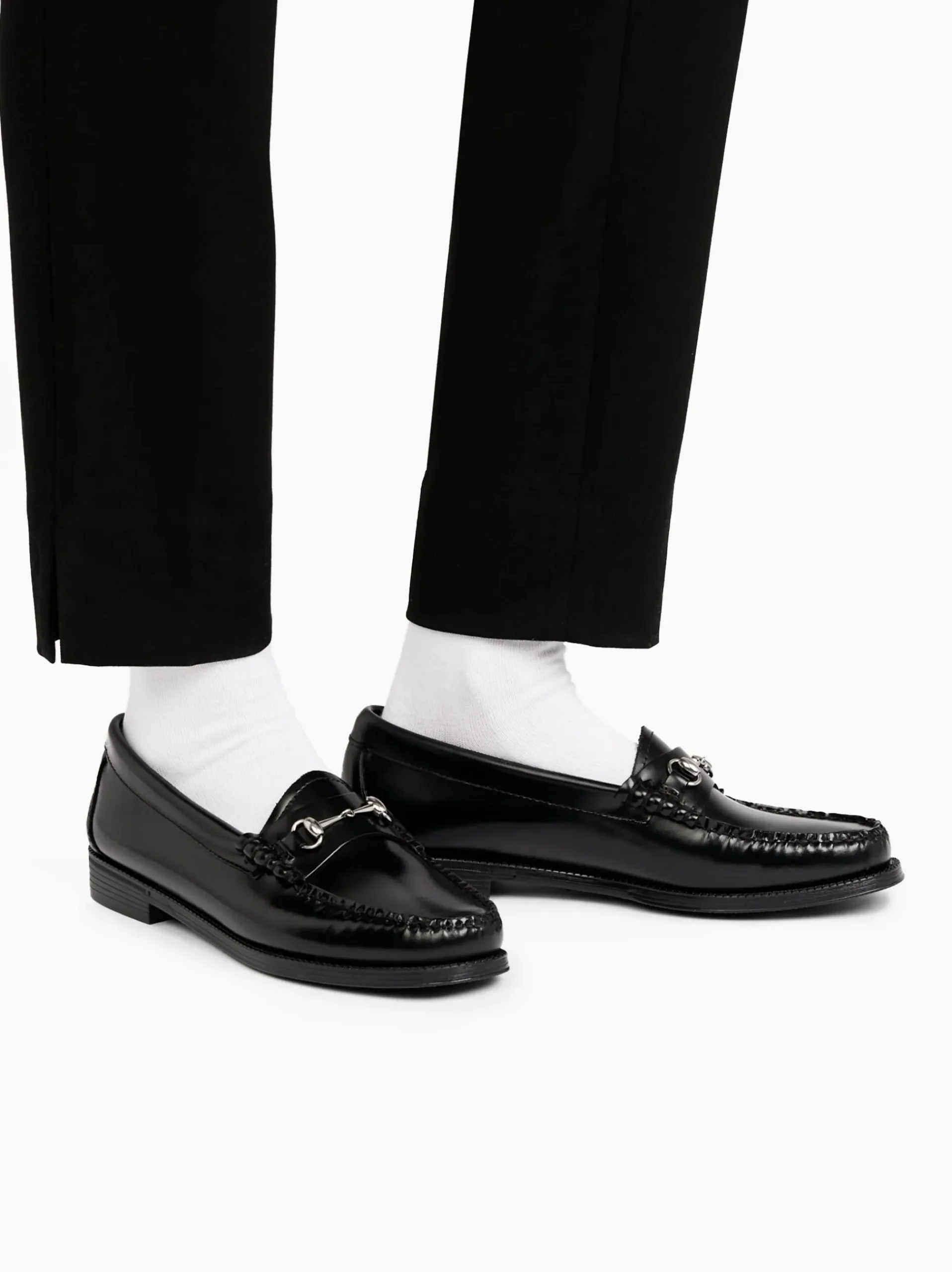 Online G.H.BASS Easy Weejuns Lianna Horsebit Loafers Leather Black