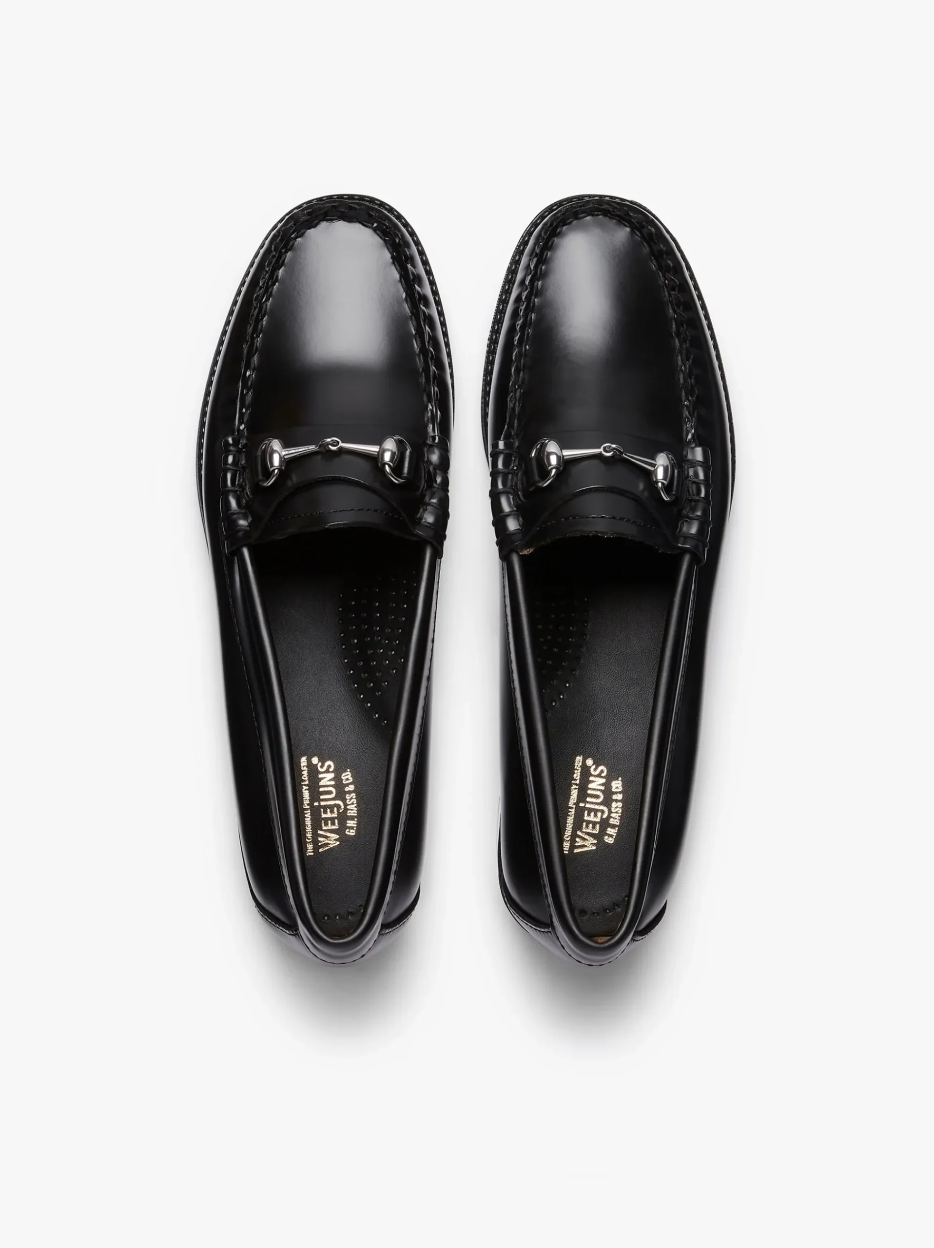 Online G.H.BASS Easy Weejuns Lianna Horsebit Loafers Leather Black