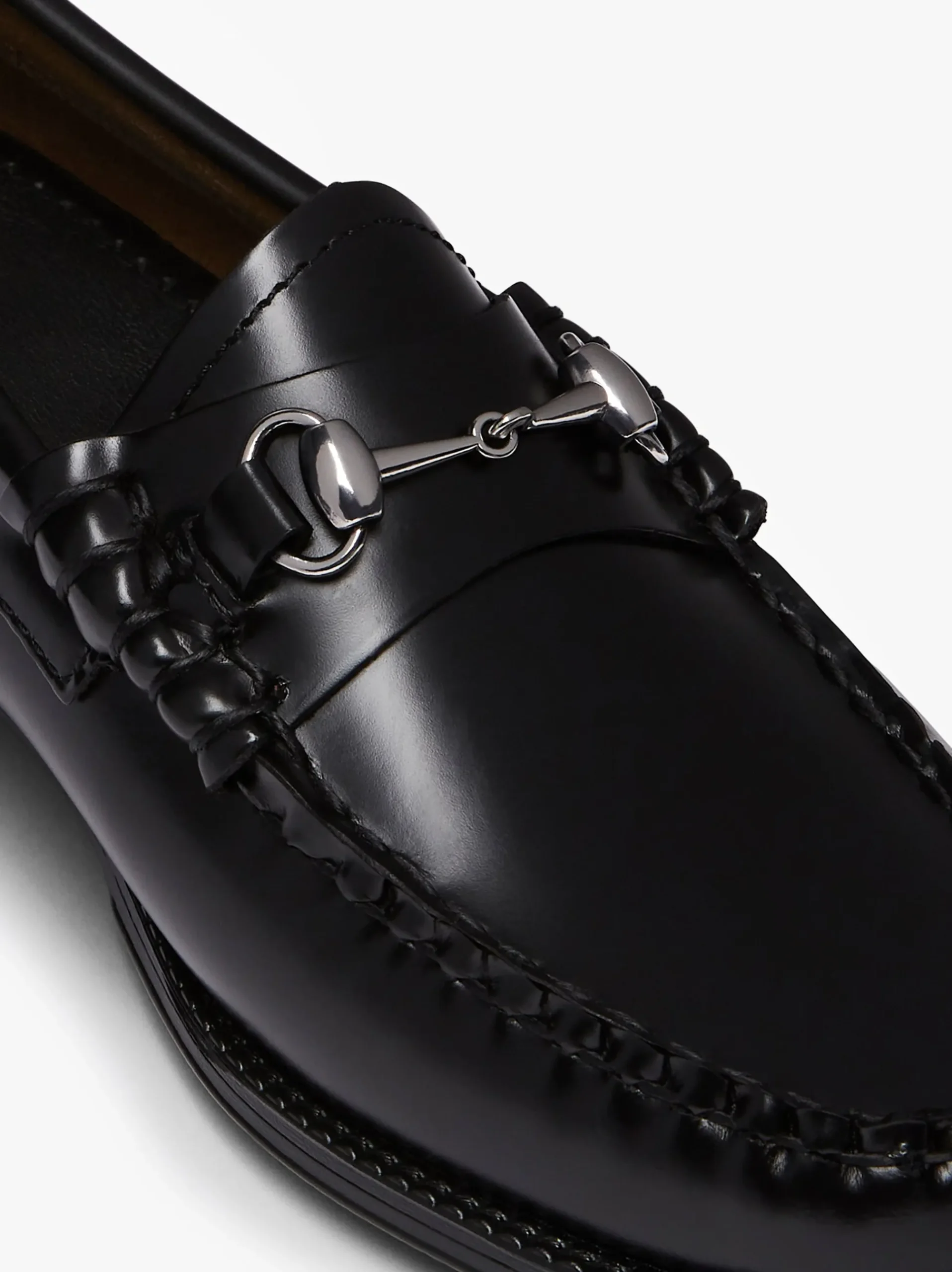 Online G.H.BASS Easy Weejuns Lianna Horsebit Loafers Leather Black