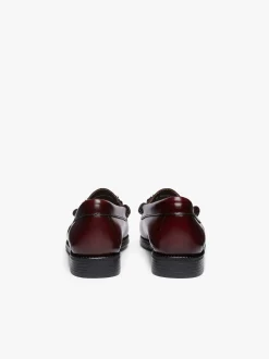 Sale G.H.BASS Easy Weejuns Lianna Horsebit Loafers Leather Wine