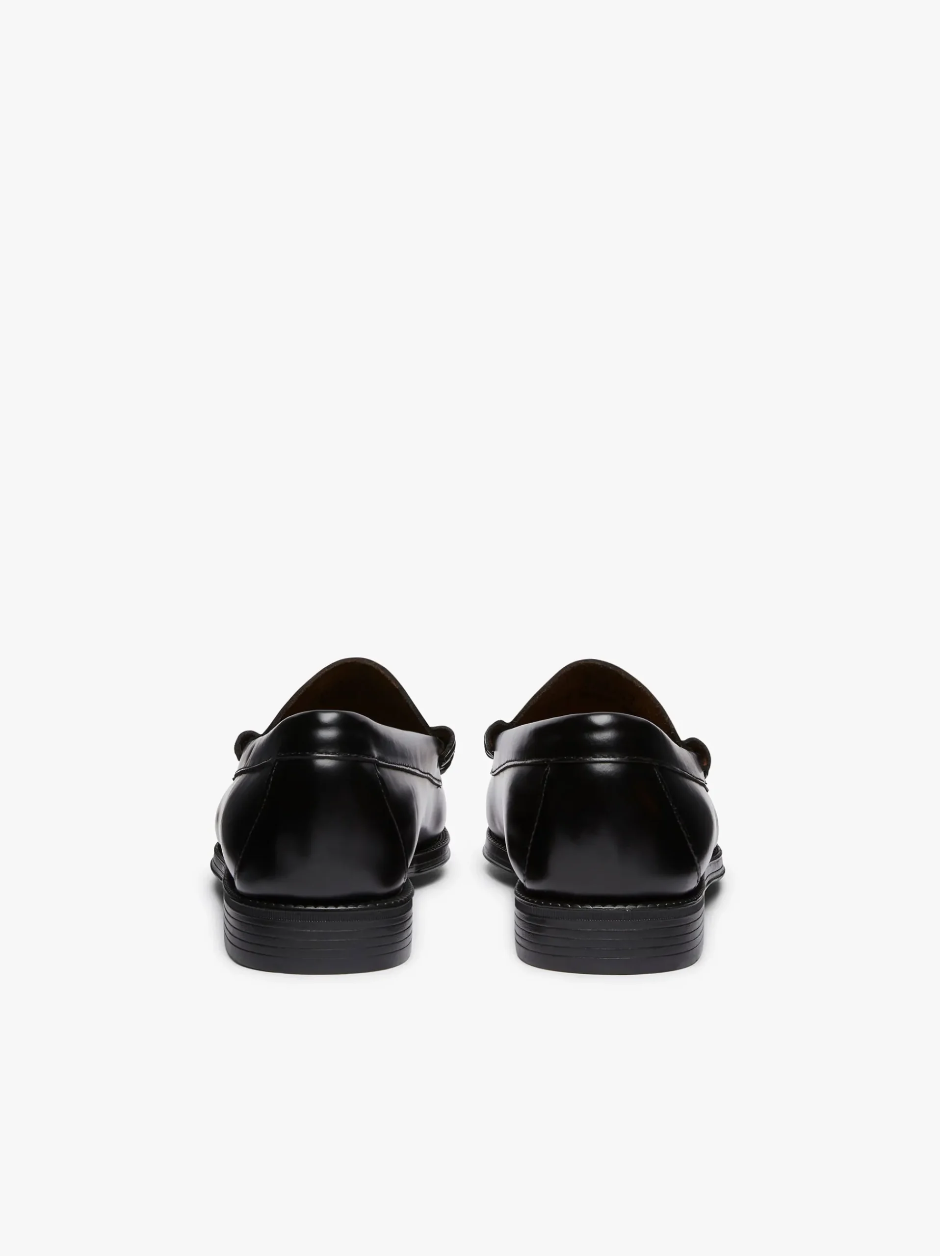 Outlet G.H.BASS Easy Weejuns Lincoln Penny Loafers Leather Black