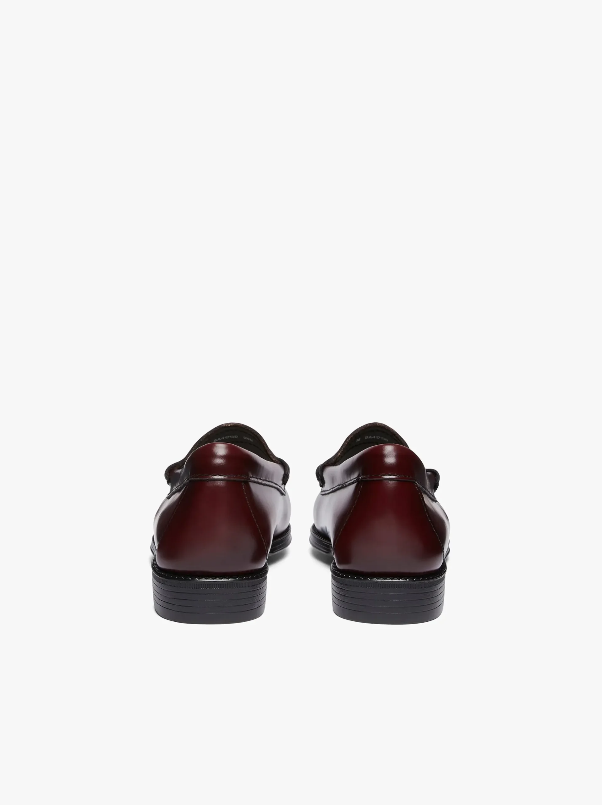 Outlet G.H.BASS Easy Weejuns Penny Loafers Leather Wine