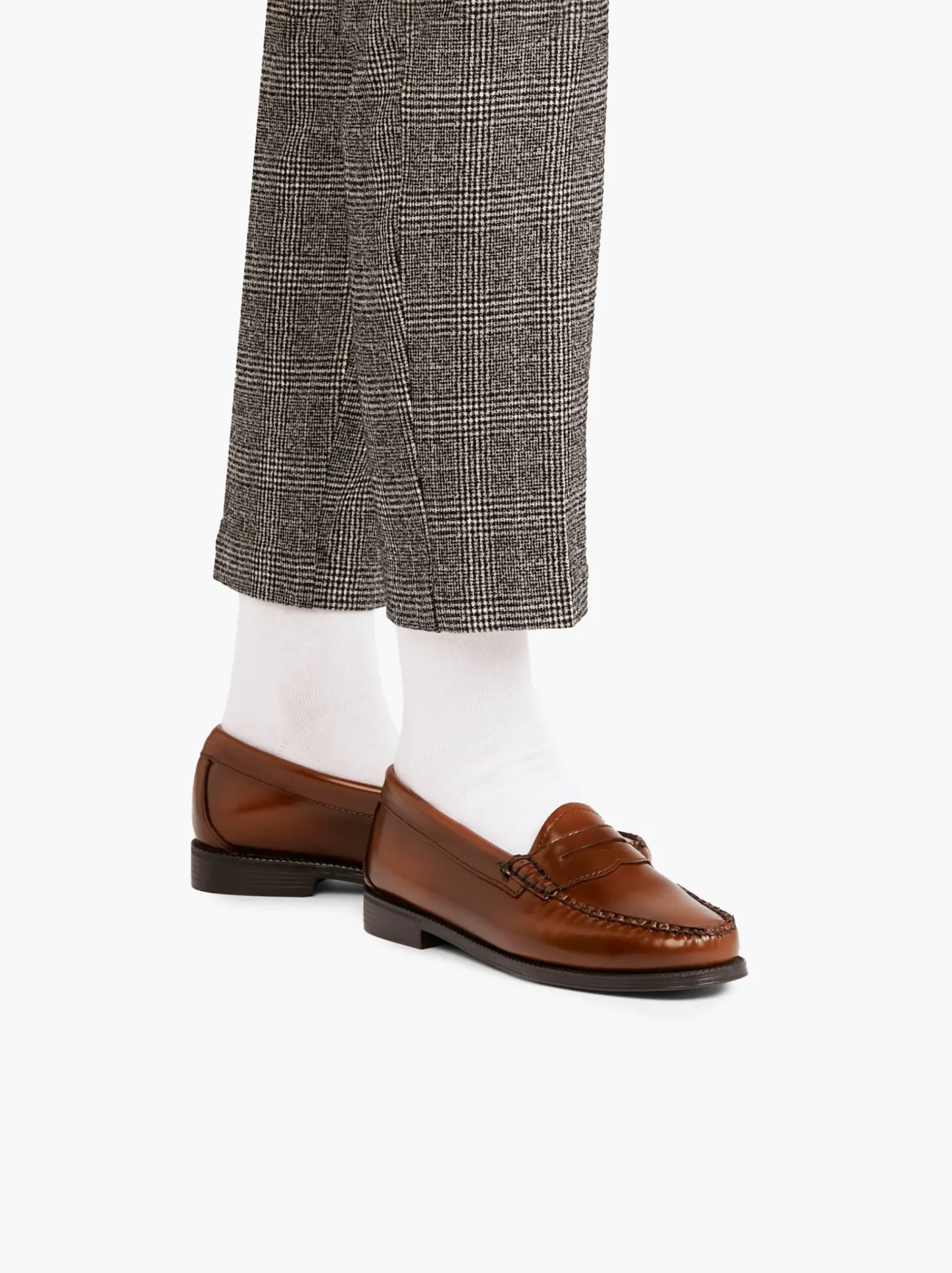 Sale G.H.BASS Easy Weejuns Penny Loafers Leather Cognac