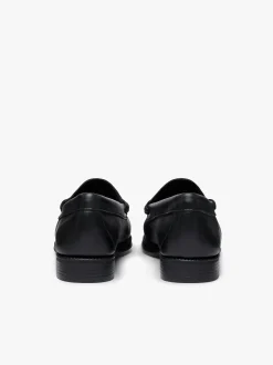 Clearance G.H.BASS Easy Weejuns Penny Loafers Soft Leather Black