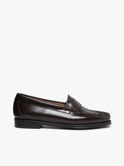 Hot G.H.BASS Easy Weejuns Penny Loafers Leather chocolate