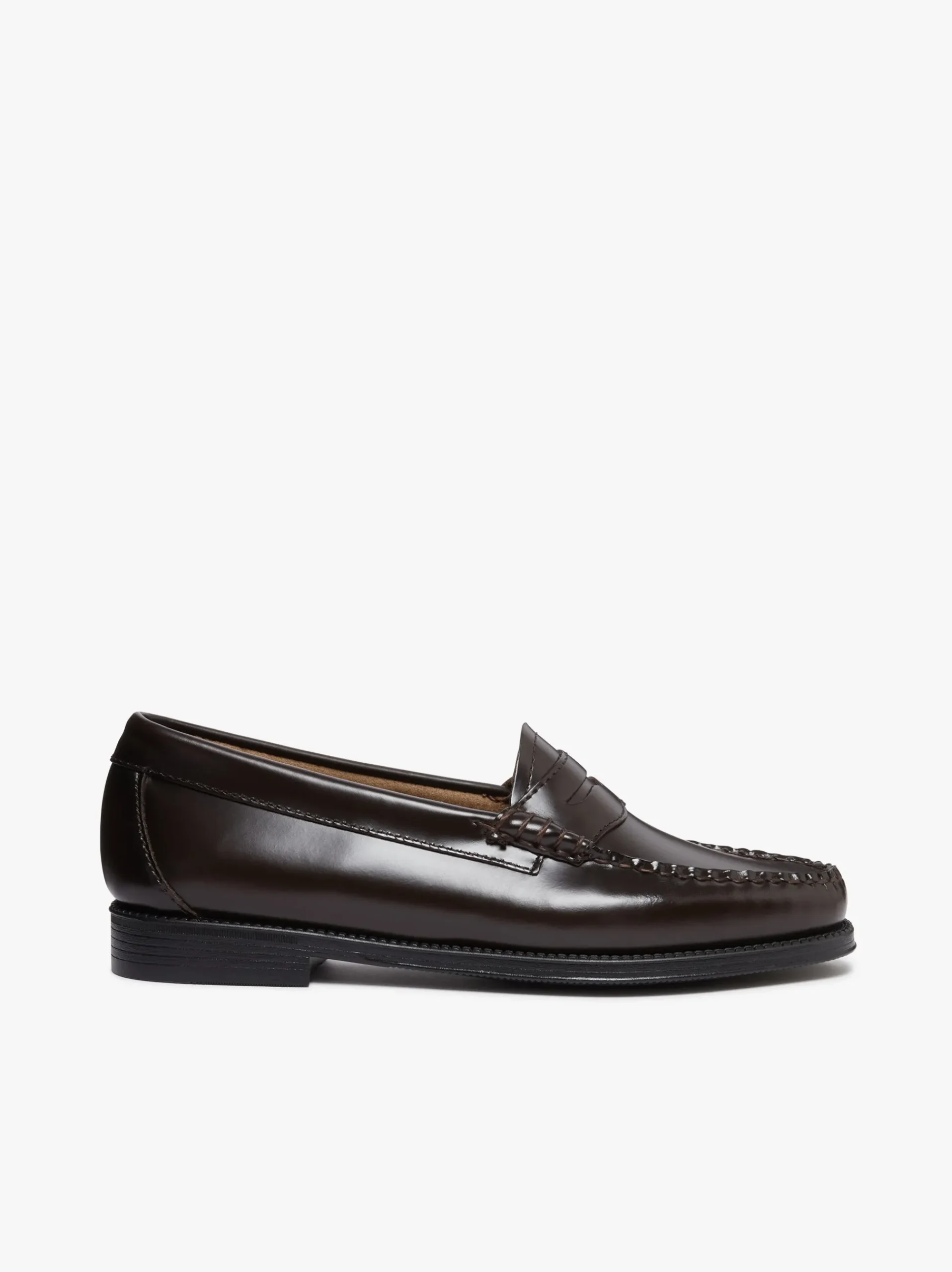 Hot G.H.BASS Easy Weejuns Penny Loafers Leather chocolate