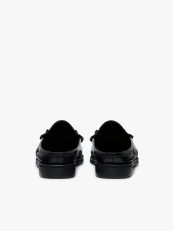 Online G.H.BASS Easy Weejuns Tetra Tassel Slides Leather Black