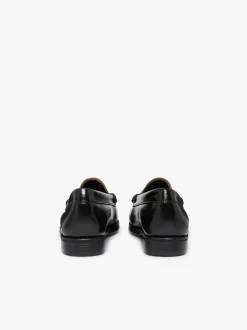 Hot G.H.BASS Easy Weejuns Venetian Loafers Leather Black