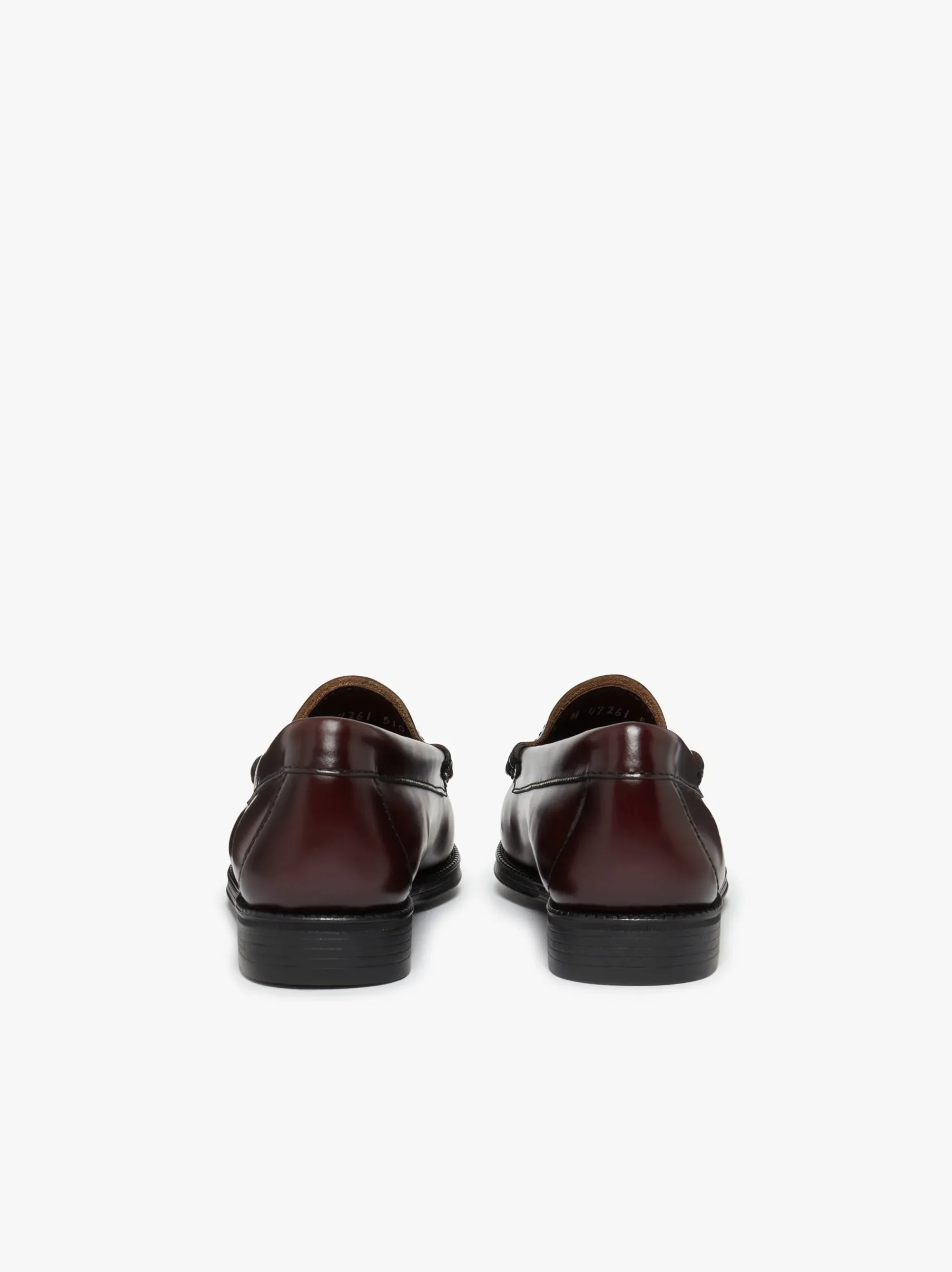 New G.H.BASS Easy Weejuns Venetian Loafers Leather Wine