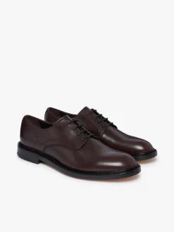 New G.H.BASS Franklin Derby Wine Leather