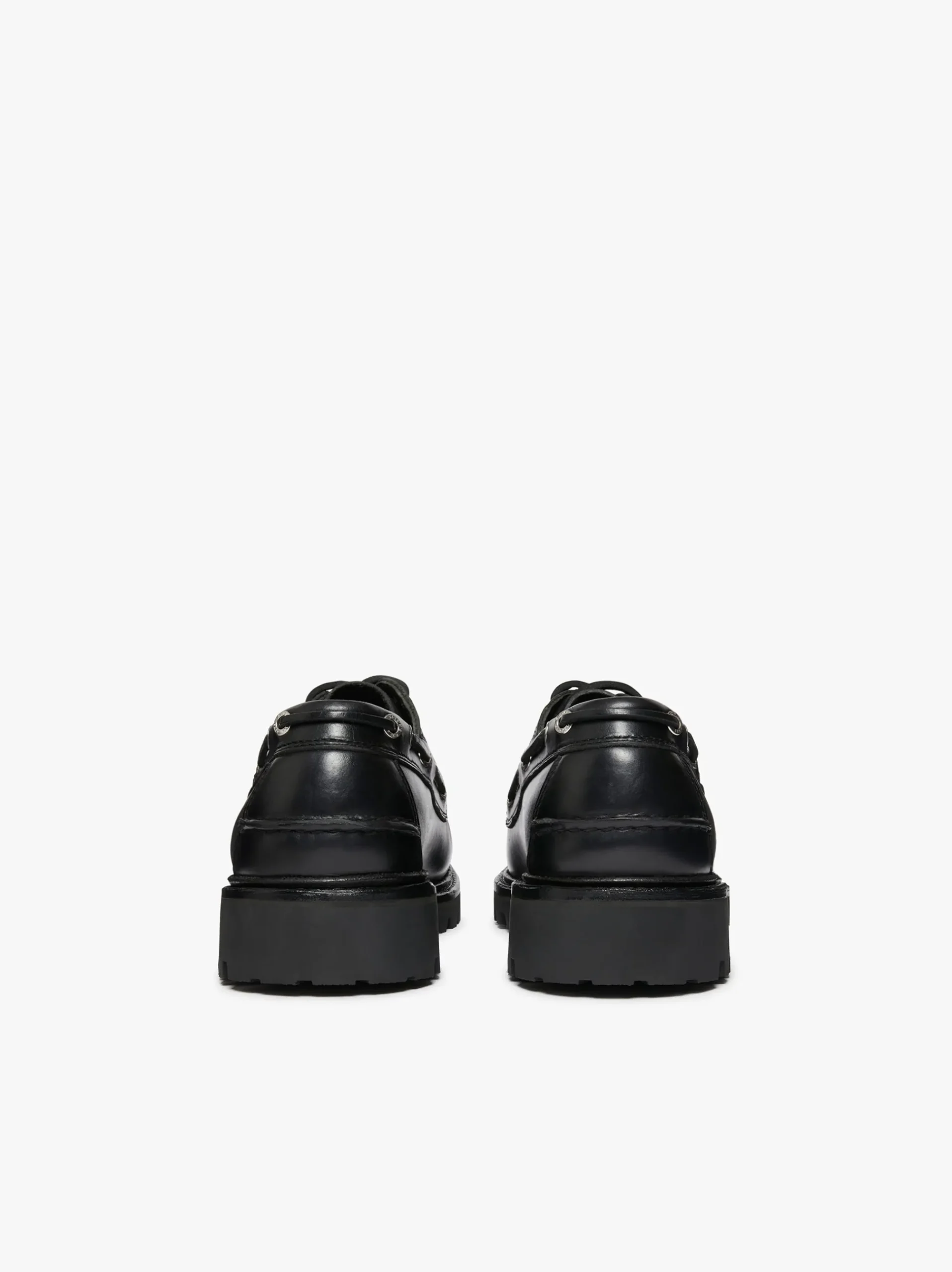 Hot G.H.BASS Ranger Camp Moc Leather Black