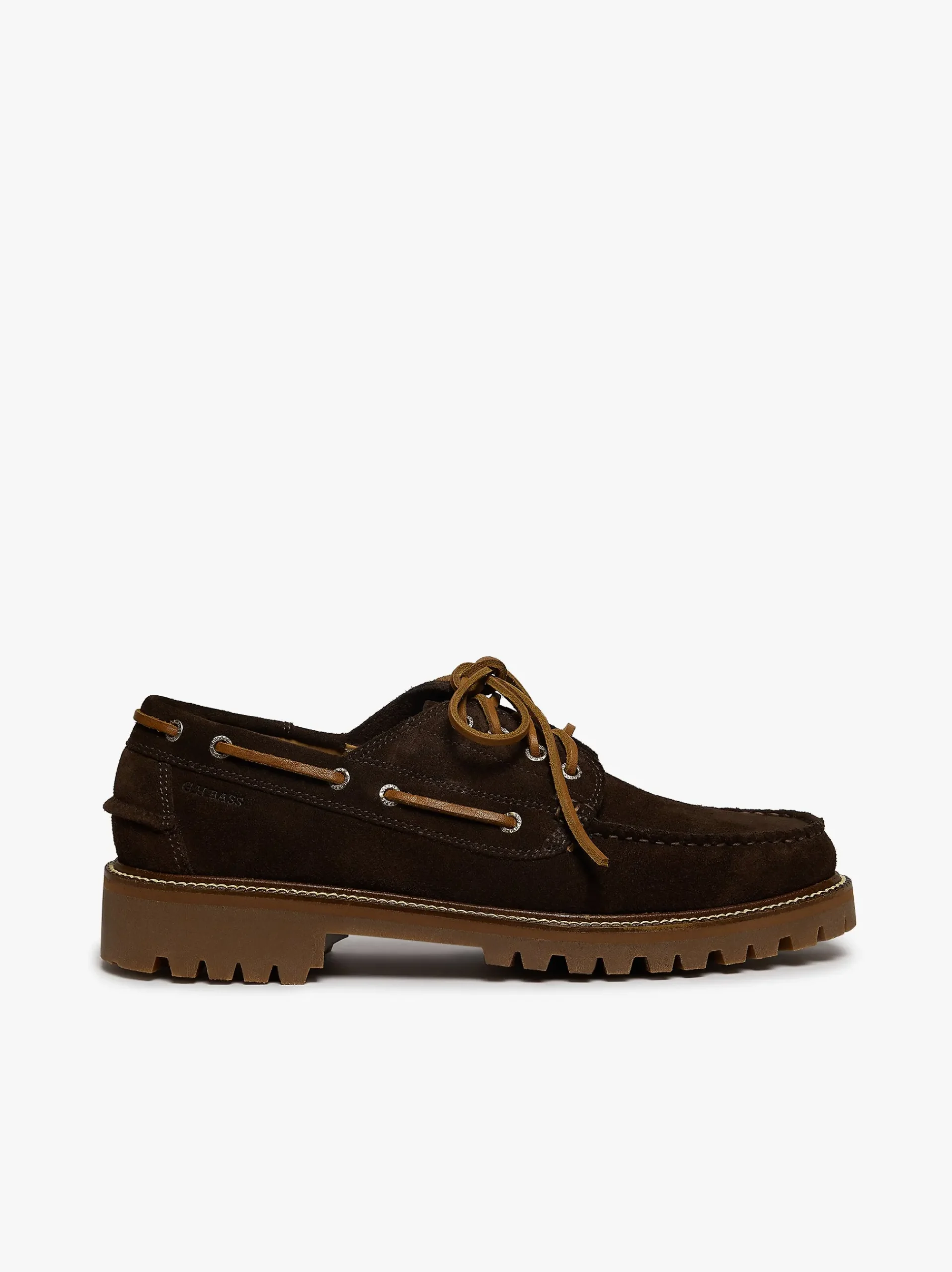 Online G.H.BASS Ranger Camp Moc Suede Chocolate
