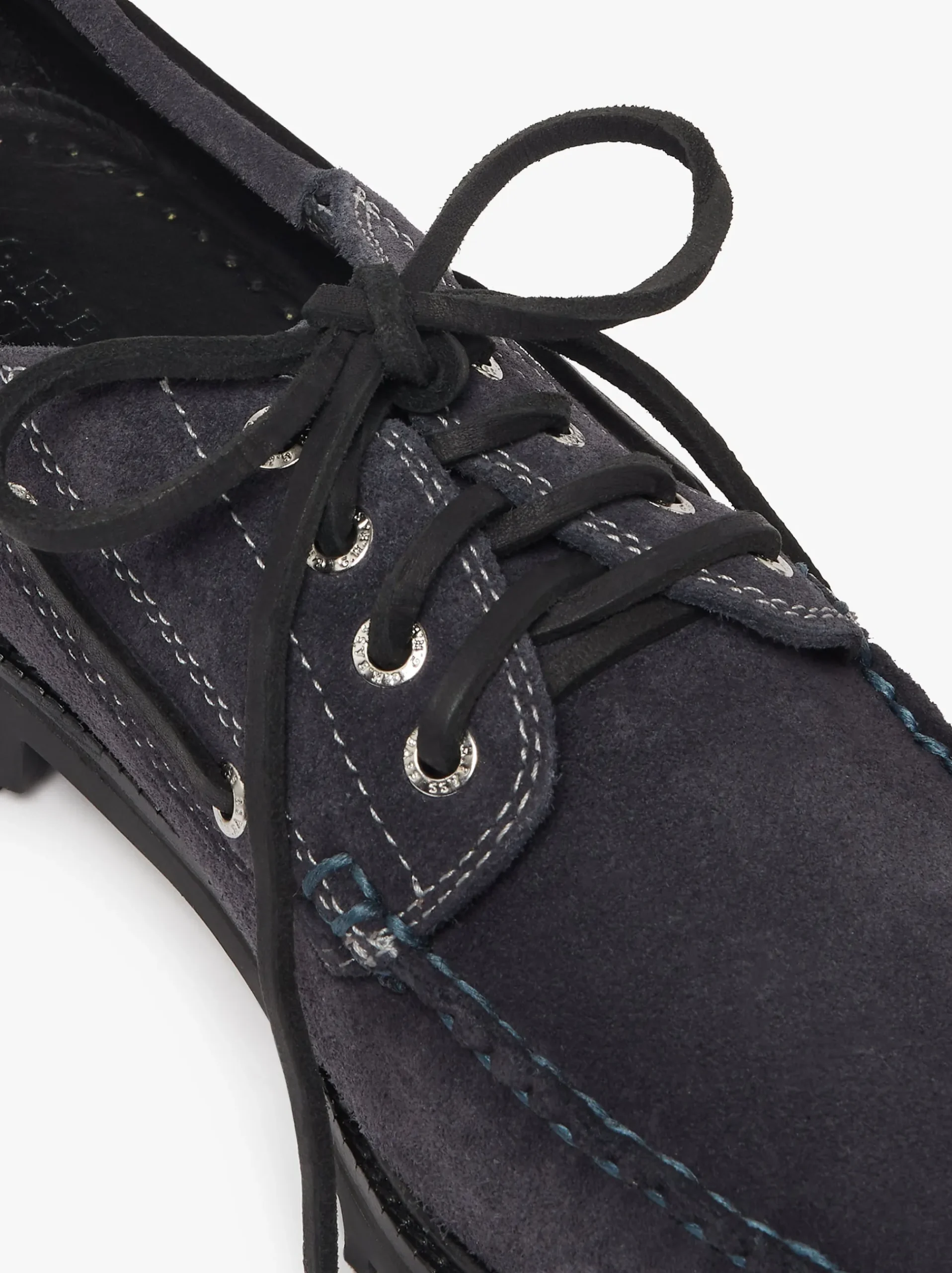 Hot G.H.BASS Ranger Camp Moc Navy Suede Dark Grey