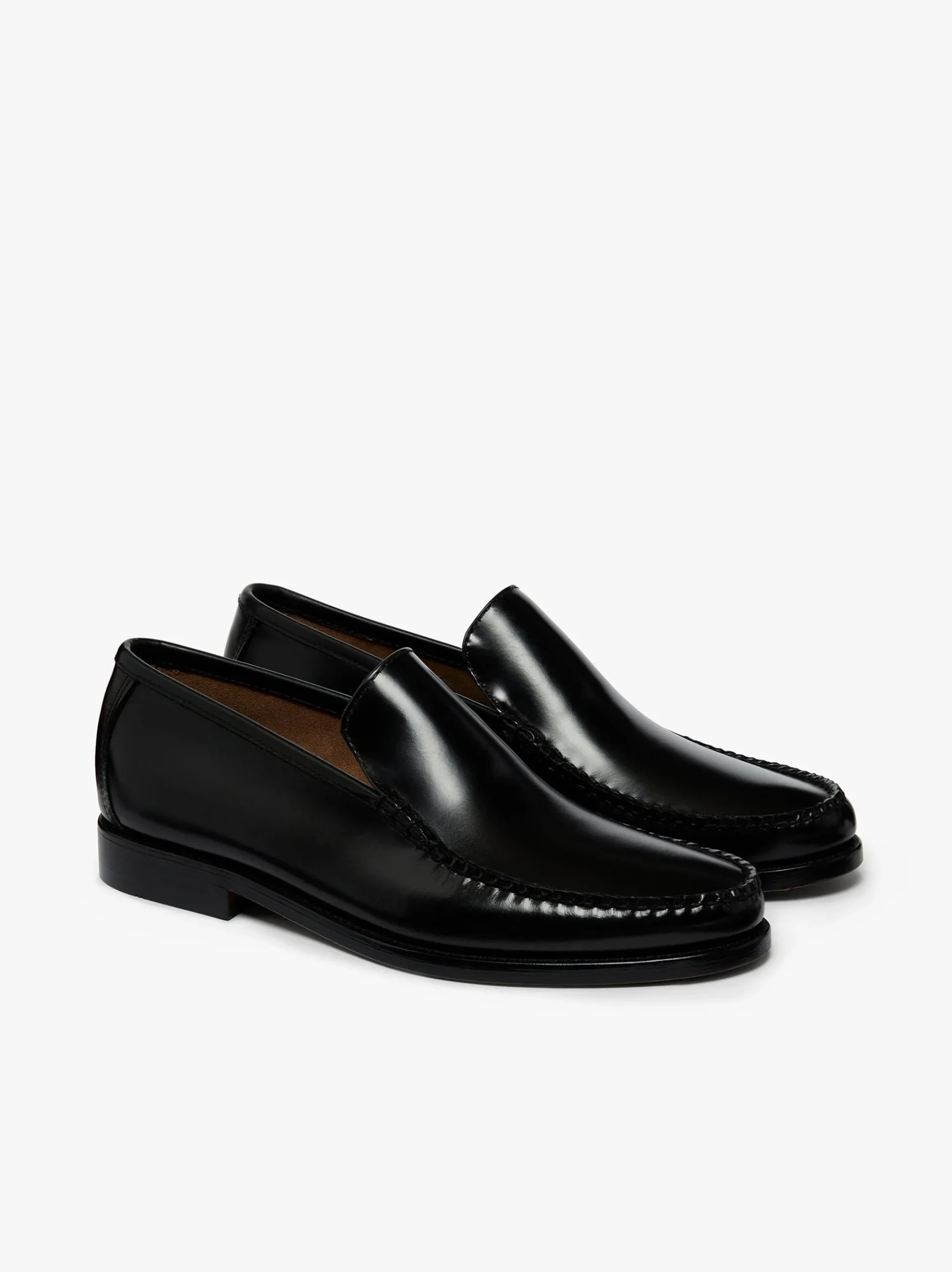 Discount G.H.BASS Weejuns Cobra Venetian Loafers Leather Black