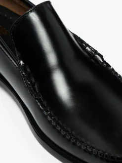 Discount G.H.BASS Weejuns Cobra Venetian Loafers Leather Black