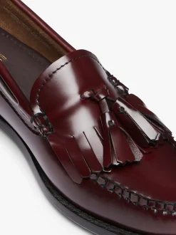 Online G.H.BASS Weejuns Esther Kiltie Tassel Loafers Leather Wine