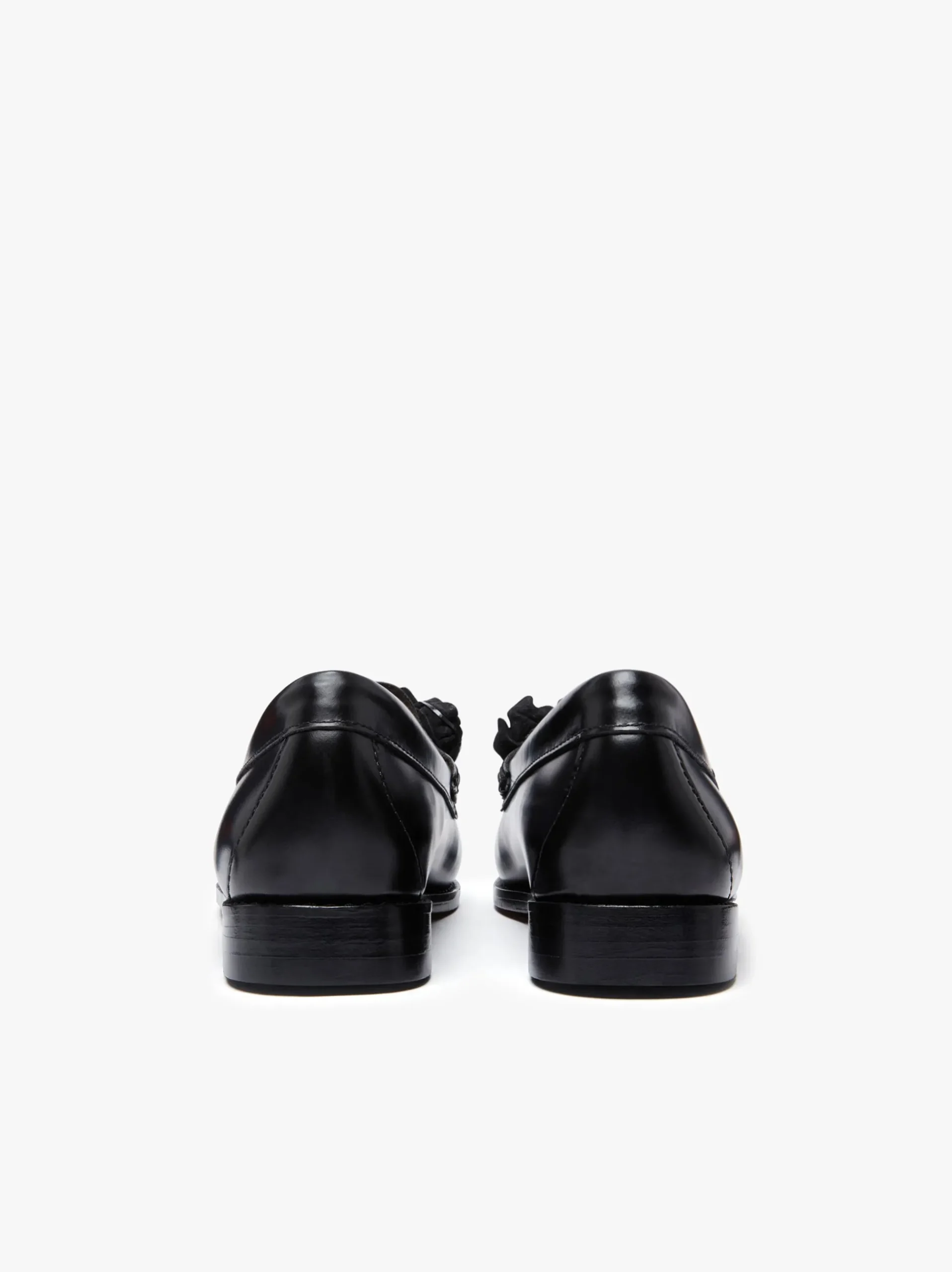 Hot G.H.BASS Weejuns Flora Penny Loafers Black Leather
