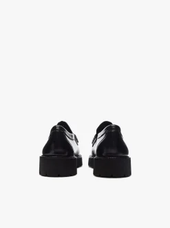 Online G.H.BASS Weejuns Grace Super Lug Penny Loafers Black Leather