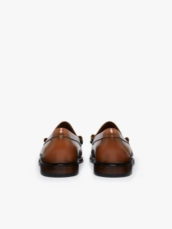 Best G.H.BASS Weejuns Heritage Larson Penny Loafers Bombay Leather Brown
