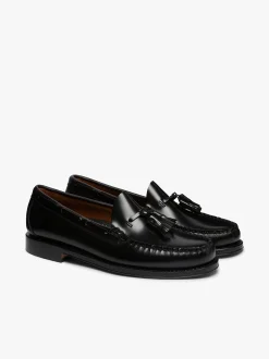 Best G.H.BASS Weejuns Larkin Tassel Loafers Leather Black