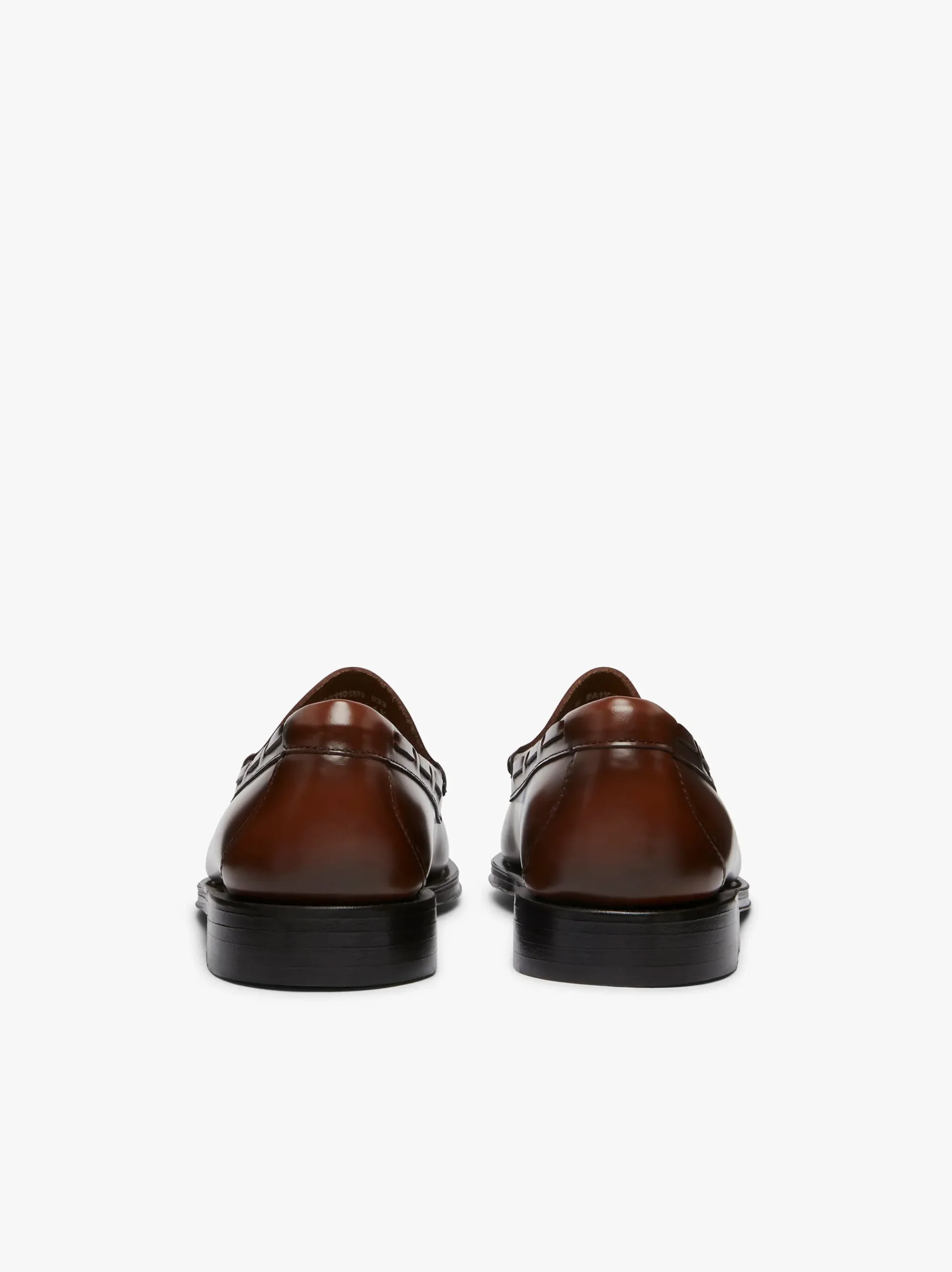 Outlet G.H.BASS Weejuns Larkin Tassel Loafers Leather Brown