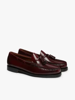 Best G.H.BASS Weejuns Larkin Tassel Loafers Leather Wine