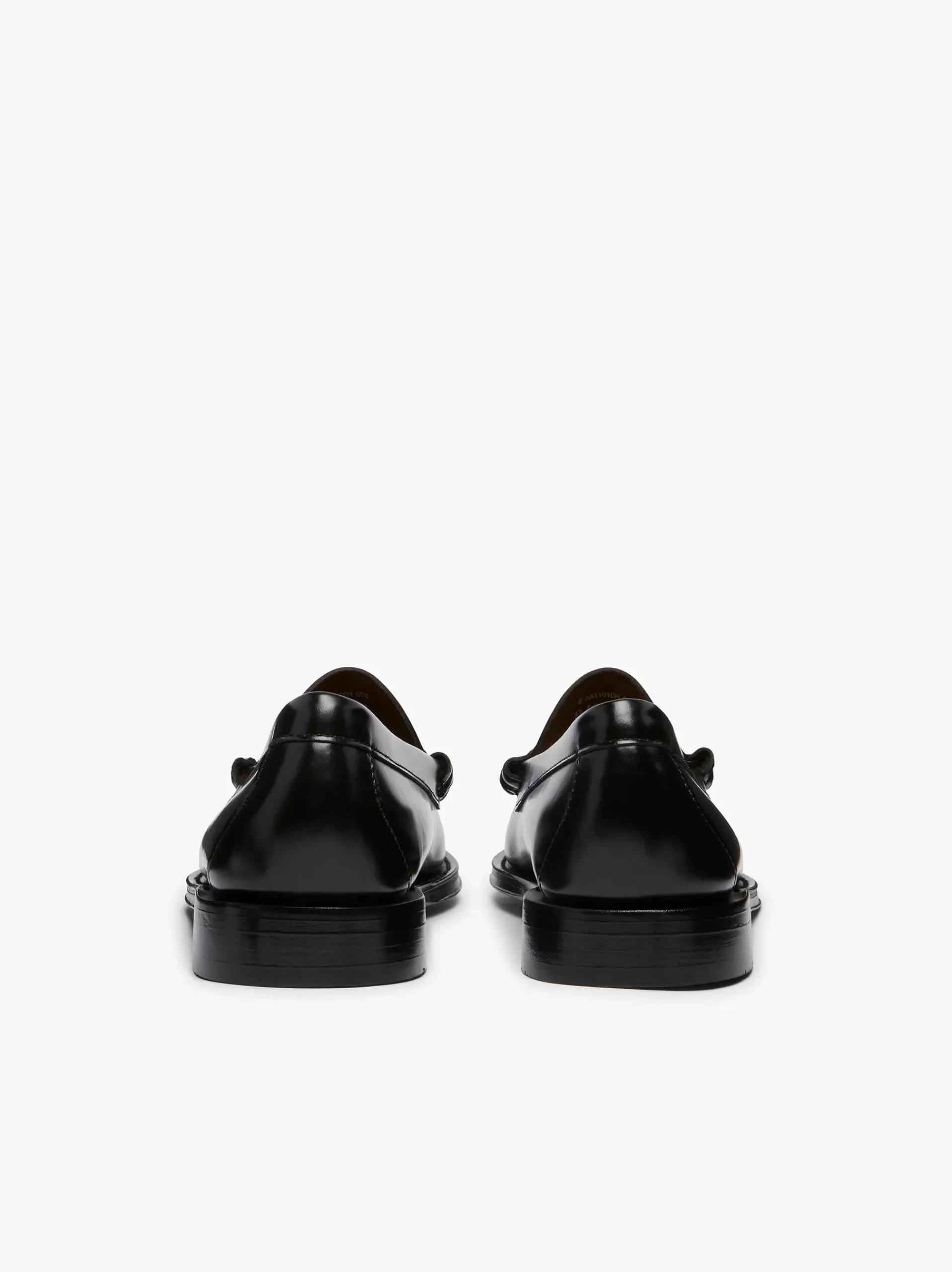 New G.H.BASS Weejuns Larson Penny Loafers Leather Black