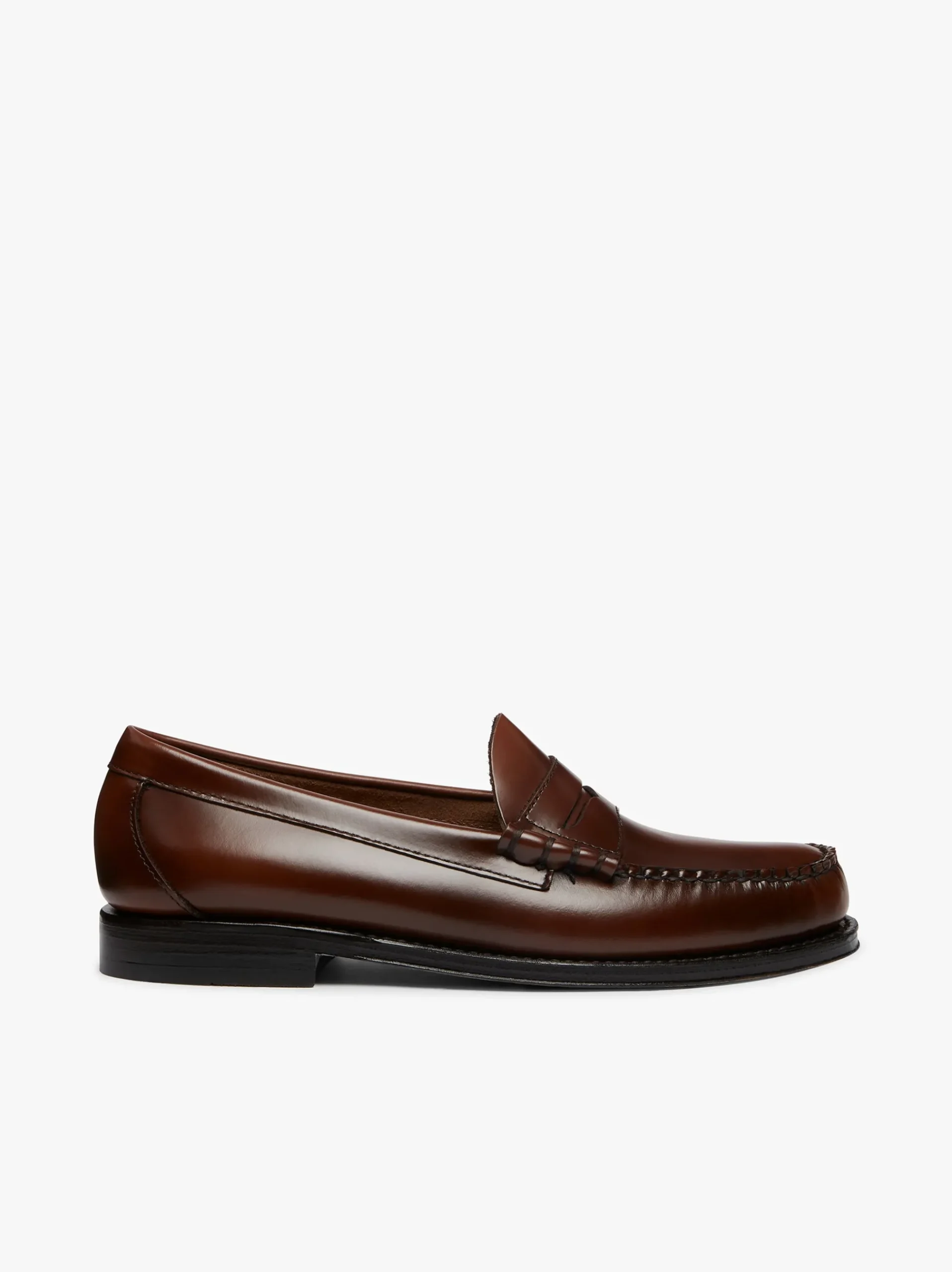Hot G.H.BASS Weejuns Larson Penny Loafers Leather Brown