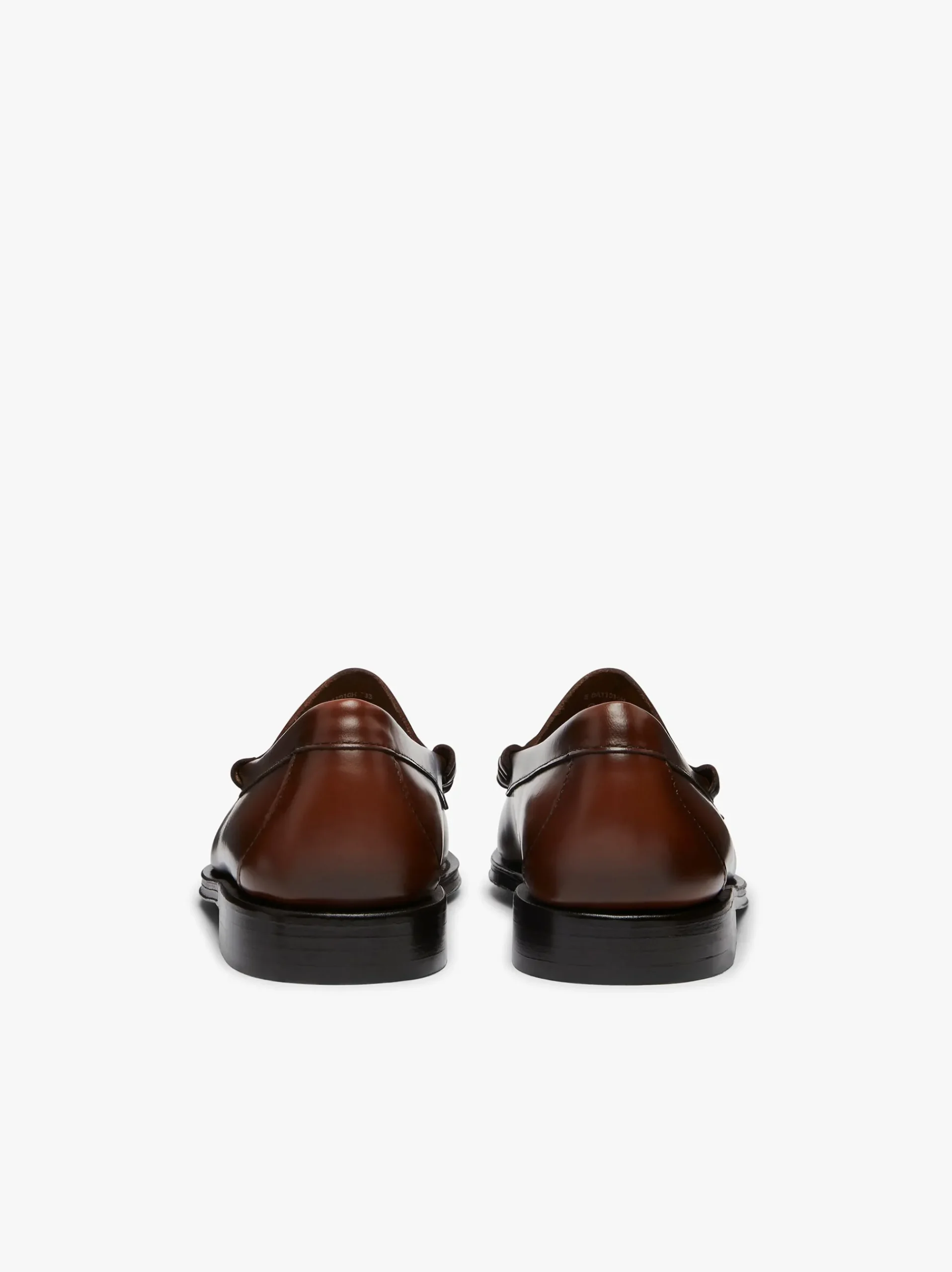 Hot G.H.BASS Weejuns Larson Penny Loafers Leather Brown