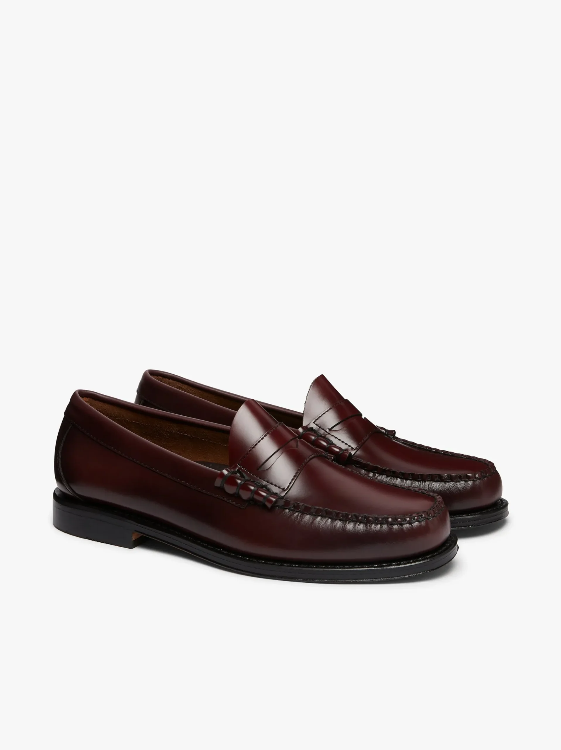 Clearance G.H.BASS Weejuns Larson Penny Loafers Leather Wine