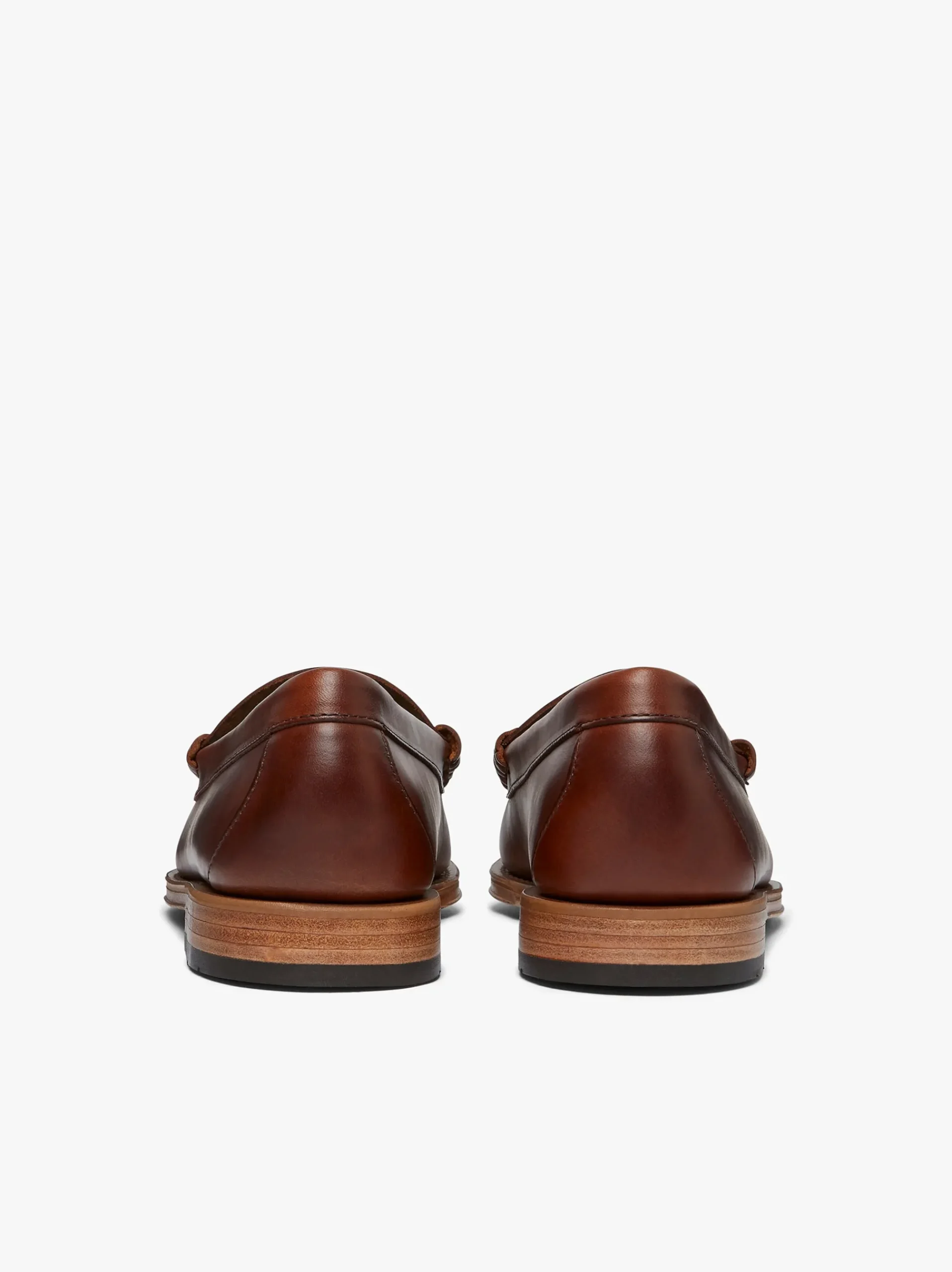 Discount G.H.BASS Weejuns Larson Penny Loafers Leather Brown