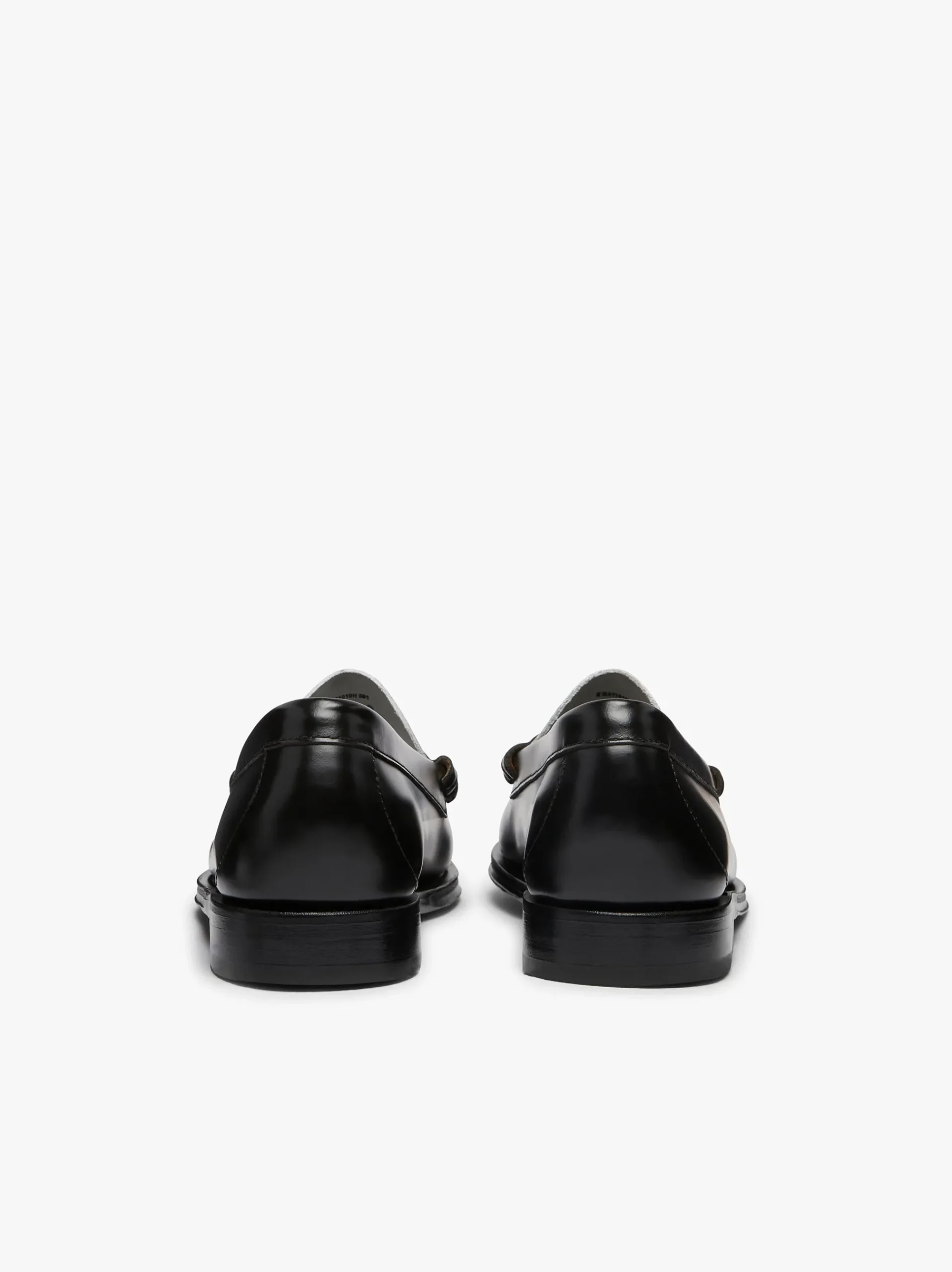 Best G.H.BASS Weejuns Larson Penny Loafers Leather Black & White