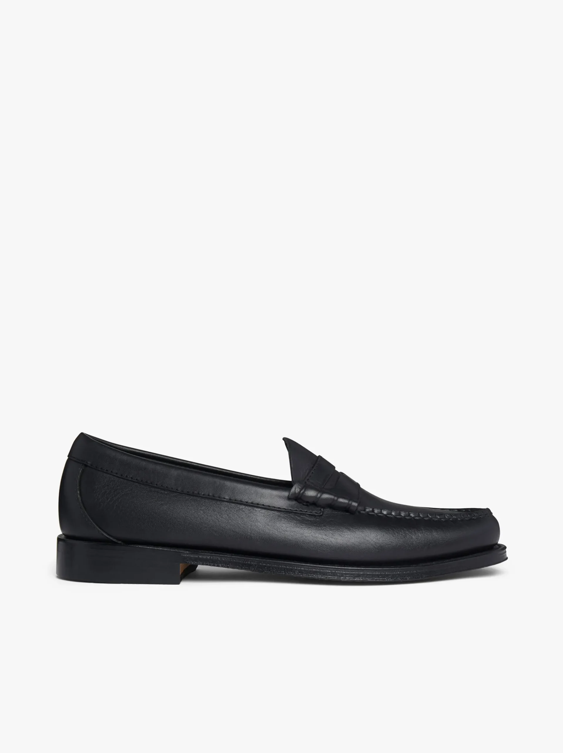 Clearance G.H.BASS Weejuns Larson Penny Loafers Soft Leather Black