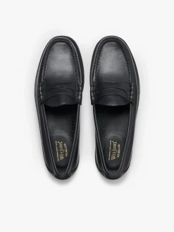 Clearance G.H.BASS Weejuns Larson Penny Loafers Soft Leather Black