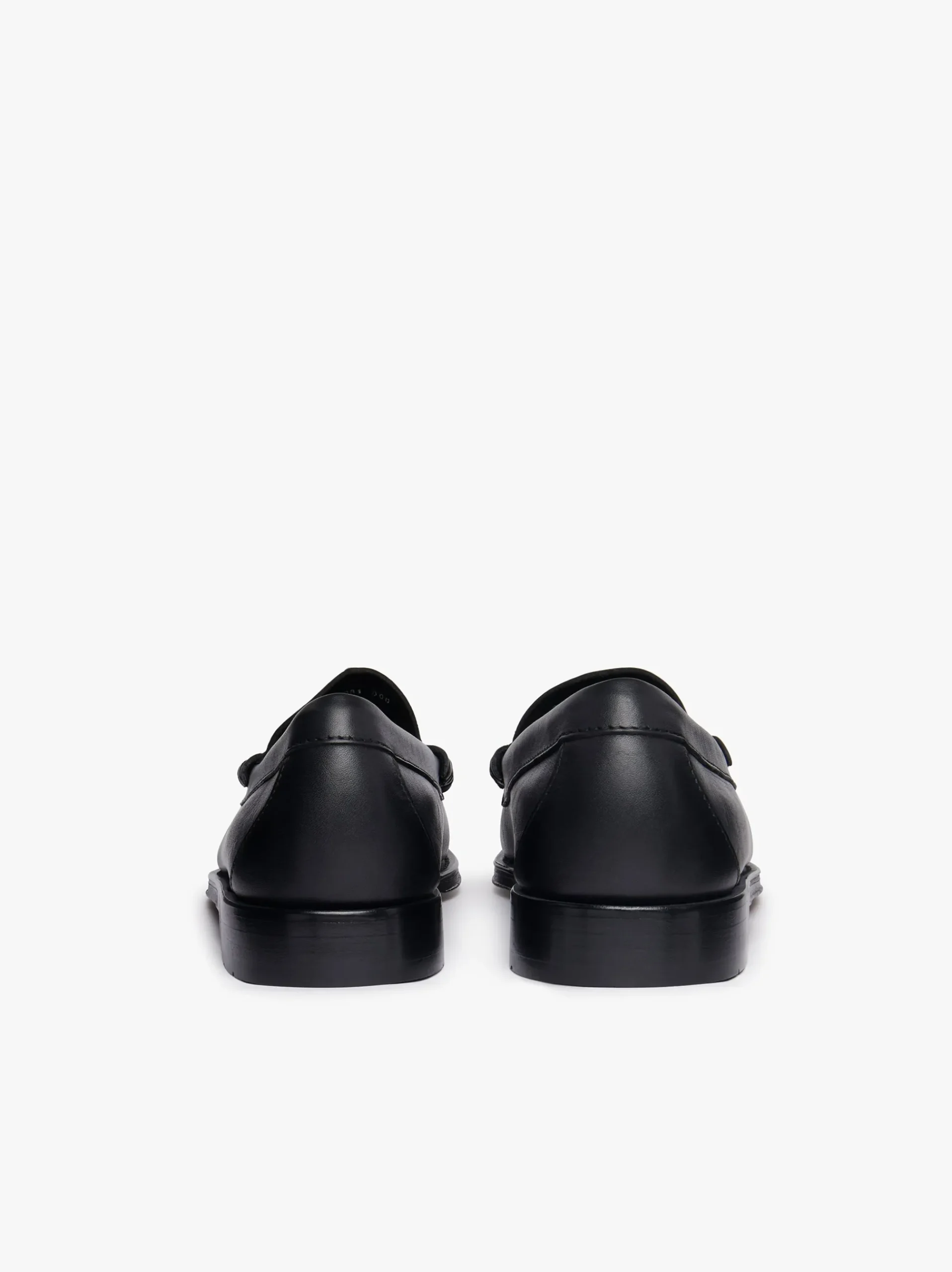 Clearance G.H.BASS Weejuns Larson Penny Loafers Soft Leather Black